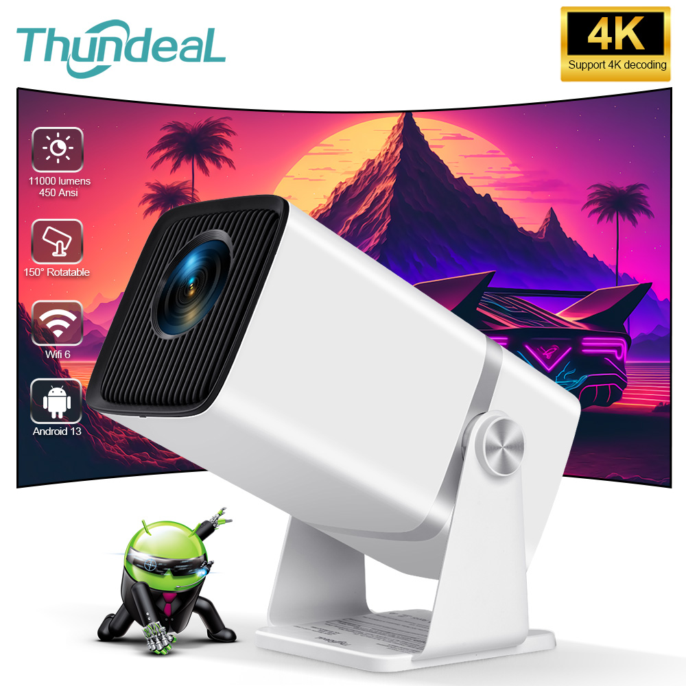 Home Cinema Kit - ThundeaL Mini HD Projector TD80W PK
