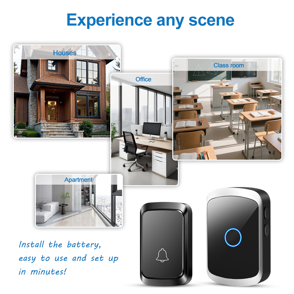Smart Wireless Doorbell Door C - Home Cinema Kit recensie en prijs