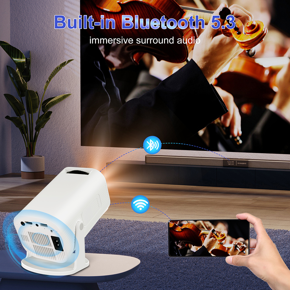 Salange P330 Mini Projector 4K - Xiaomi Home Cinema recensie en prijs
