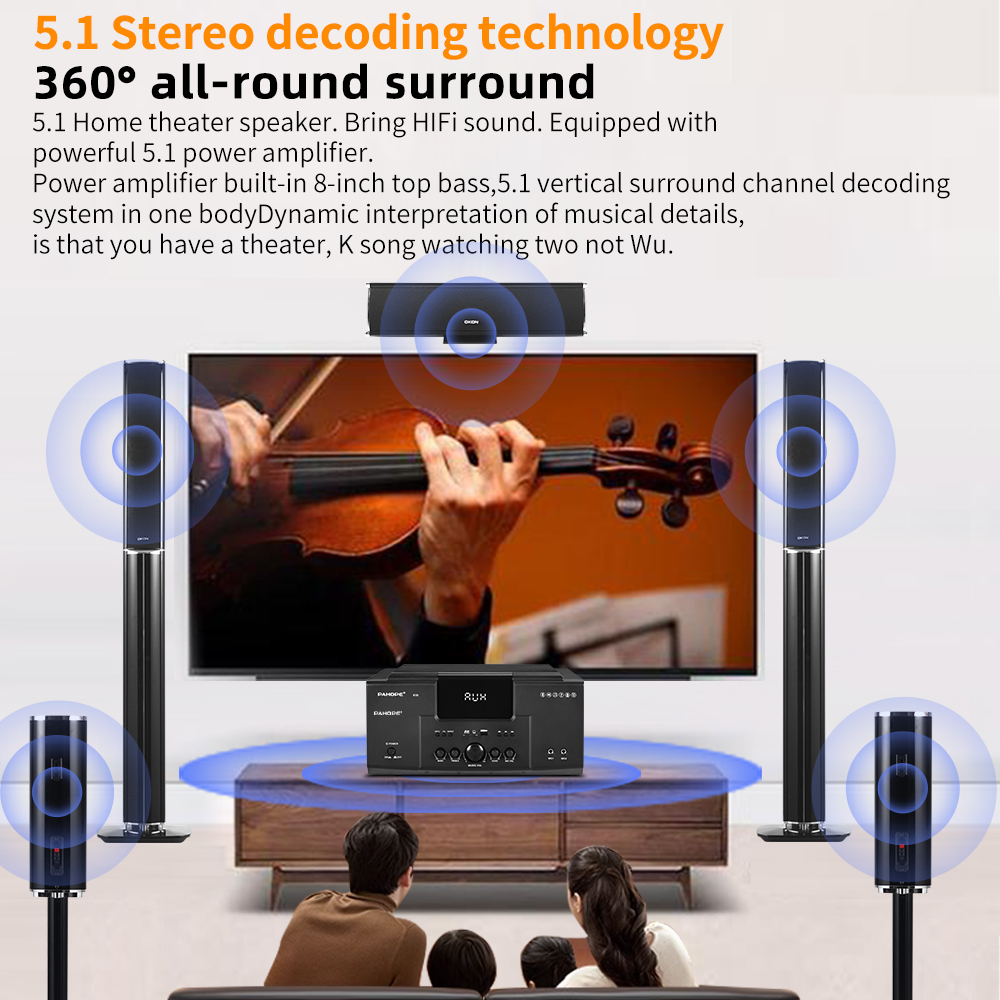 5.1 Surround Home Theater Syst - Home Cinema Wireless Speakers recensie en prijs
