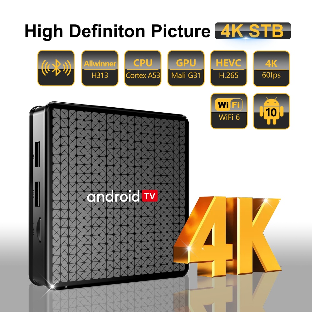 Wudung X5 TV Box AndroidTV All - Home Cinema Media Player recensie en prijs