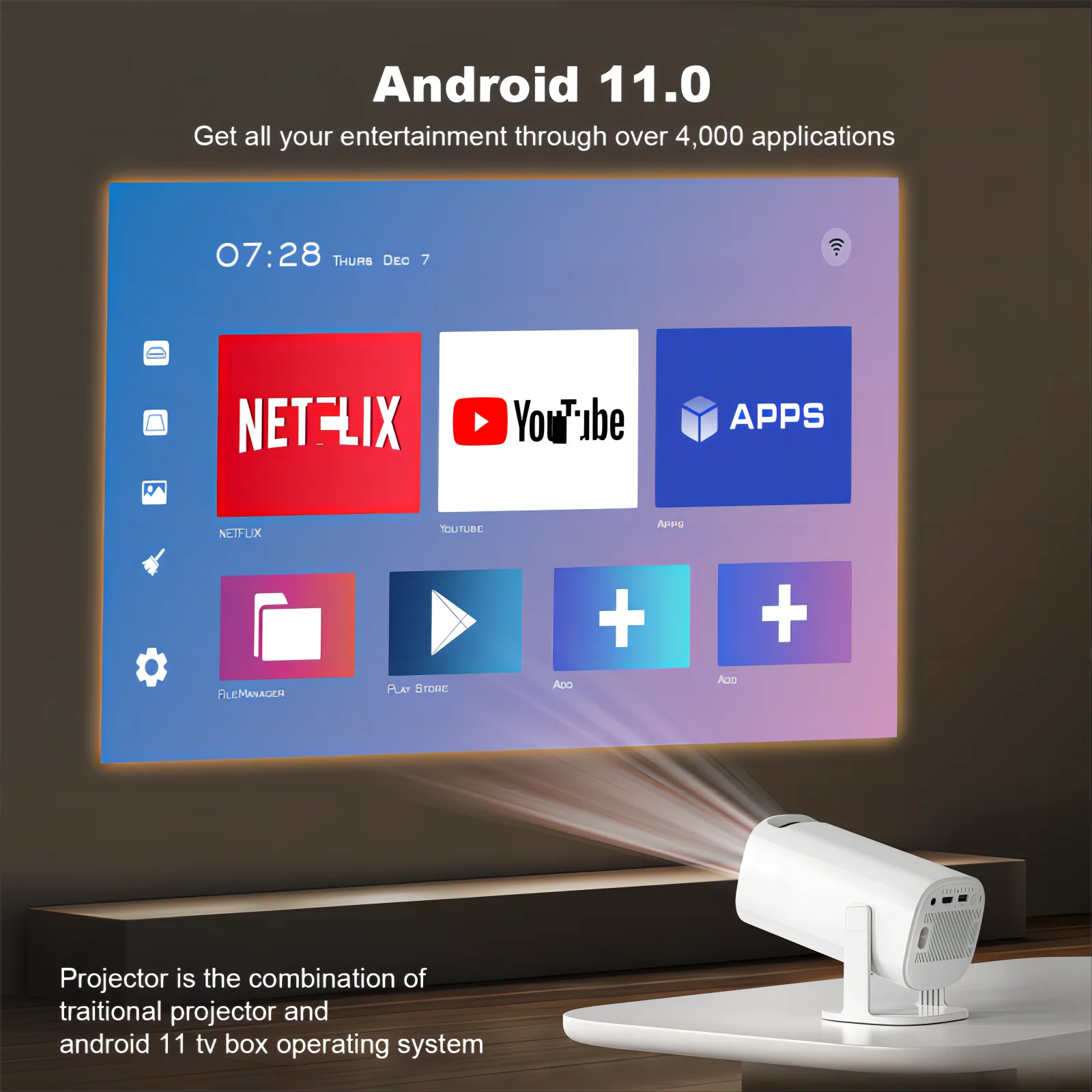 Salange P30 Projector Free-Sty - Xiaomi Home Cinema recensie en prijs