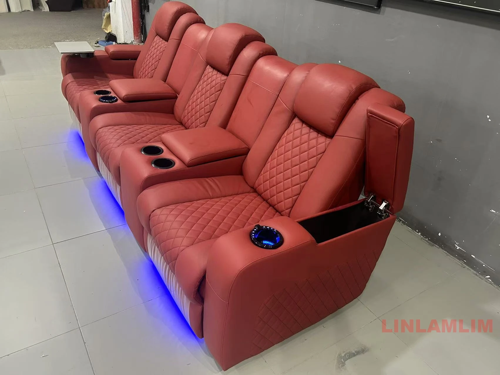 Linlamlim Luxury 3-Seat Reclin - Home Cinema Luxury recensie en prijs