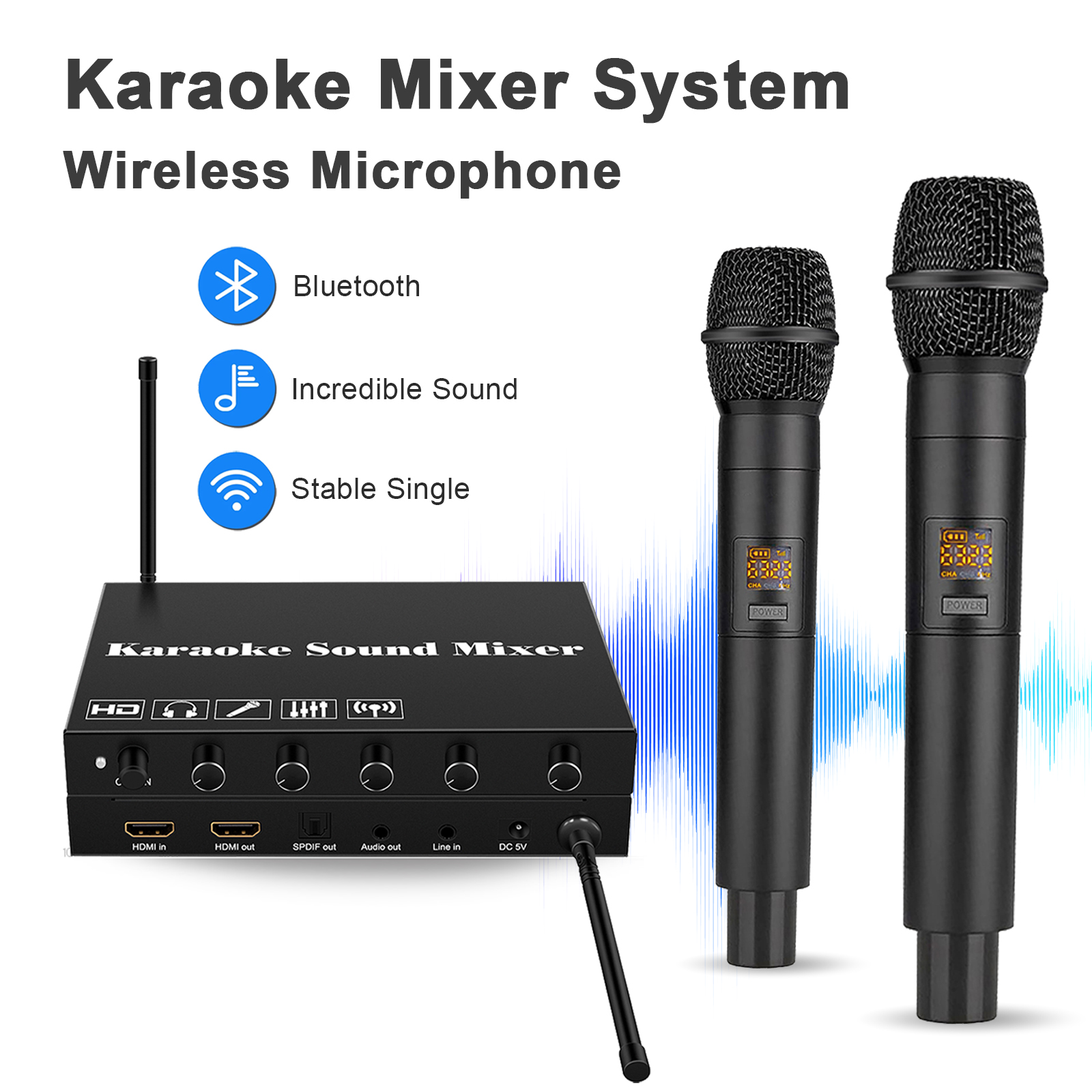 HDMI Karaoke Player Mixer Home - Home Cinema Wireless Speakers recensie en prijs