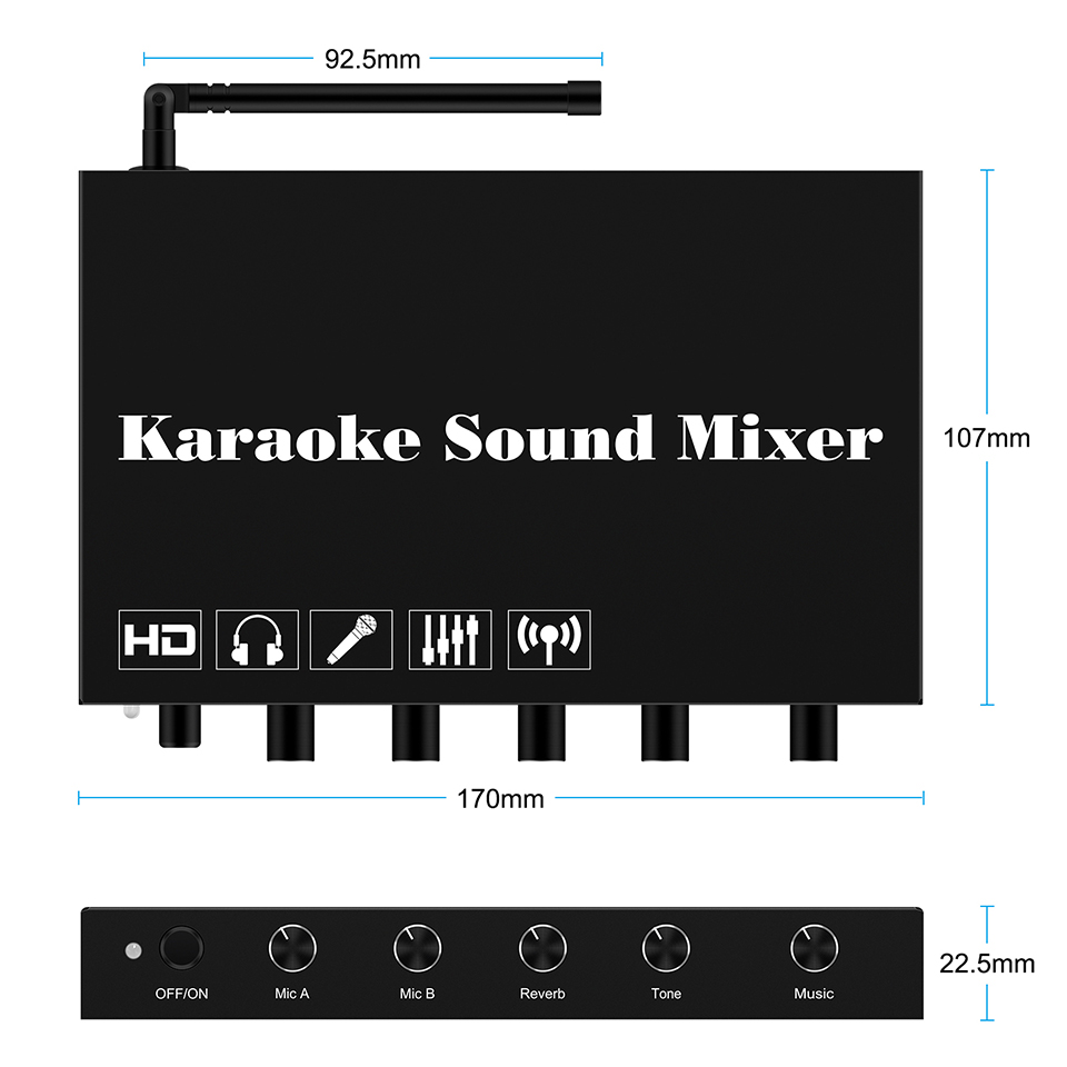 HDMI Karaoke Player Mixer Home - Home Cinema Wireless Speakers recensie en prijs