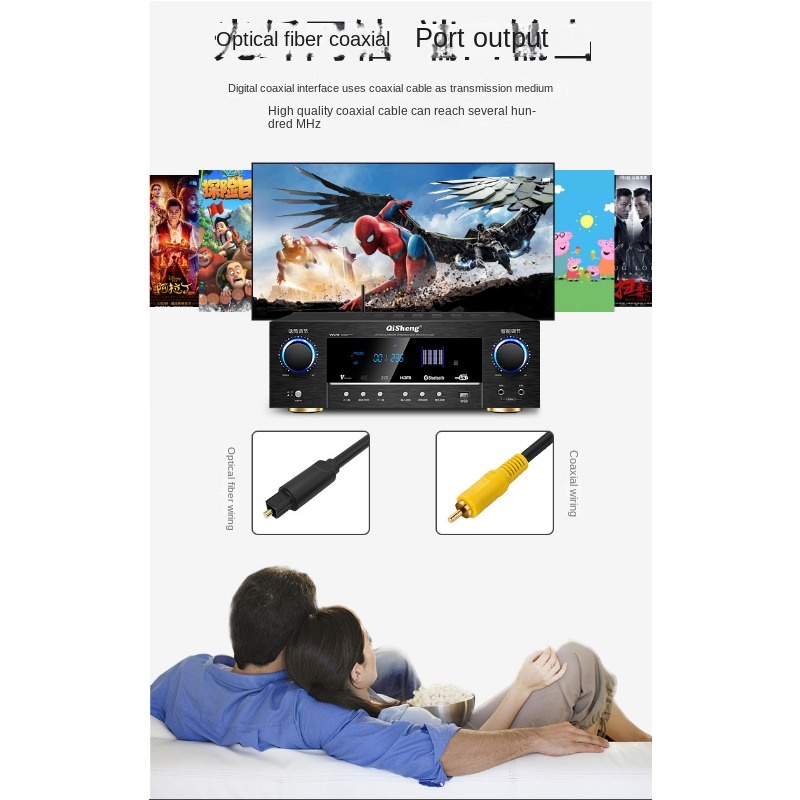 1500W Home 5.1 Power Amplifier - Home Cinema Dolby Atmos 7.1 recensie en prijs