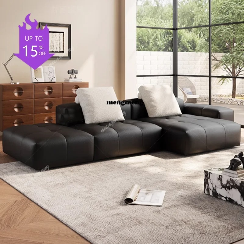 Nordic Leather Compressed Sofa - Home Cinema Luxury recensie en prijs