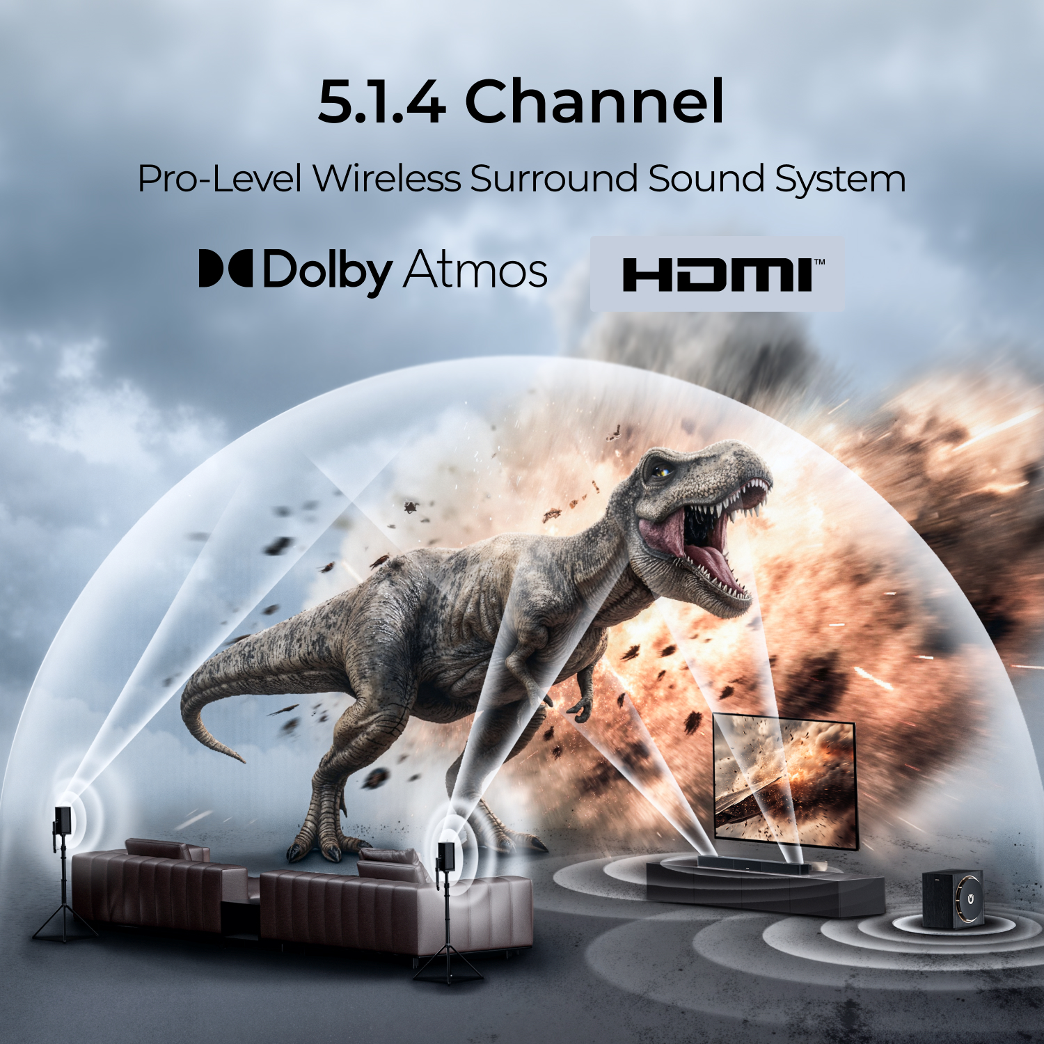 ULTIMEA Skywave Series 5.1.4ch - Home Cinema Dolby Atmos 7.1 recensie en prijs