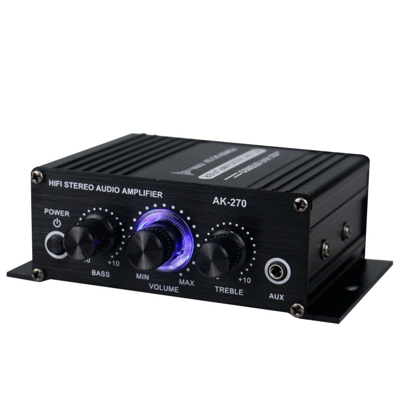 AK-270 HiFi Stereo Amplifier 4 - Home Cinema Audio System recensie en prijs