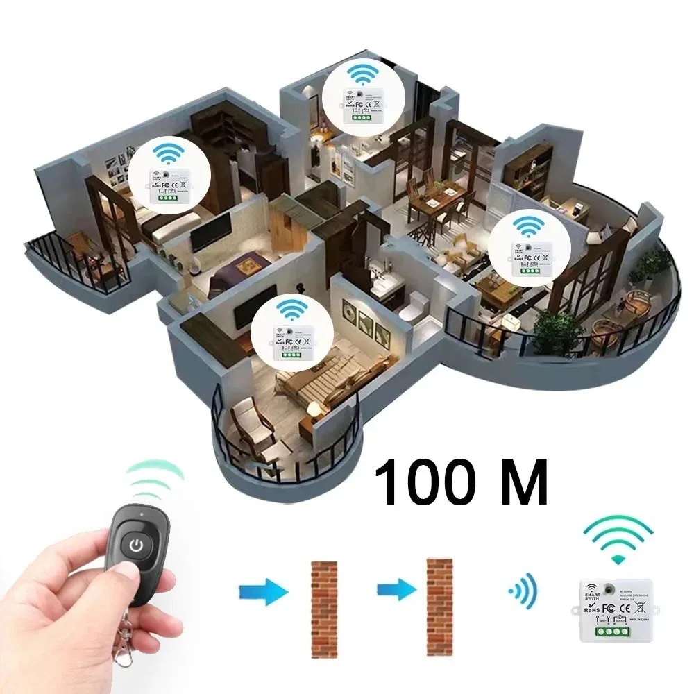 433Mhz Universal Wireless Remo - Home Cinema Wireless Speakers recensie en prijs