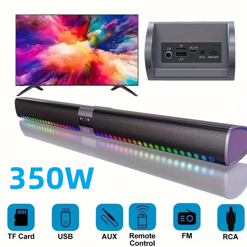 TV Echo Wall Bluetooth Speaker - Home Cinema Wireless Speakers recensie en prijs