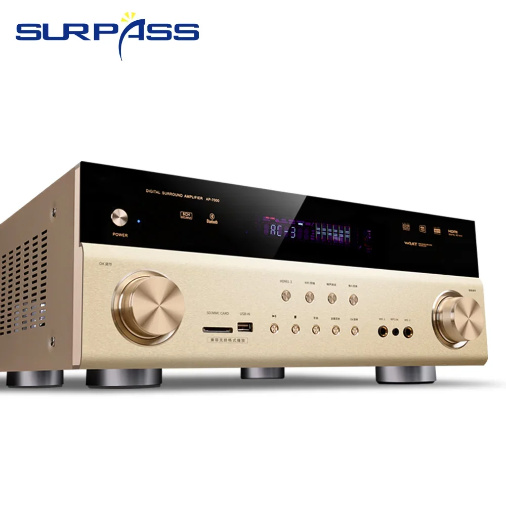 Home Theater Audio Amplifier 6 - Home Cinema Dolby Atmos 7.1 recensie en prijs