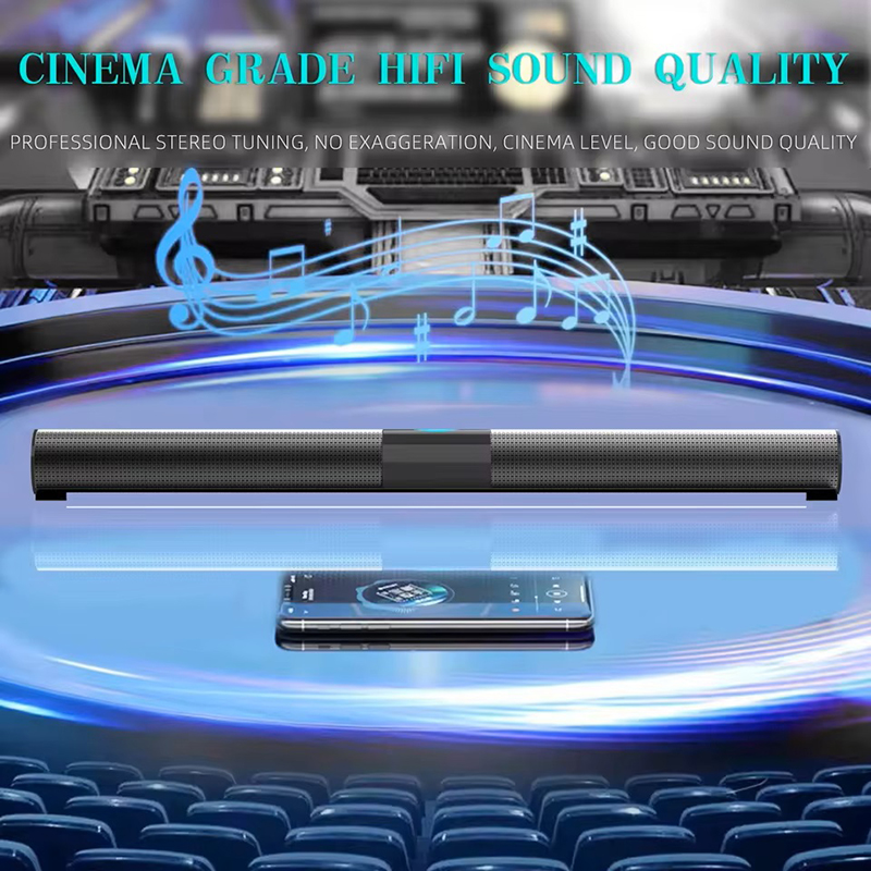 Soundbar For TV Subwoofer Blue - Home Cinema Wireless Speakers recensie en prijs