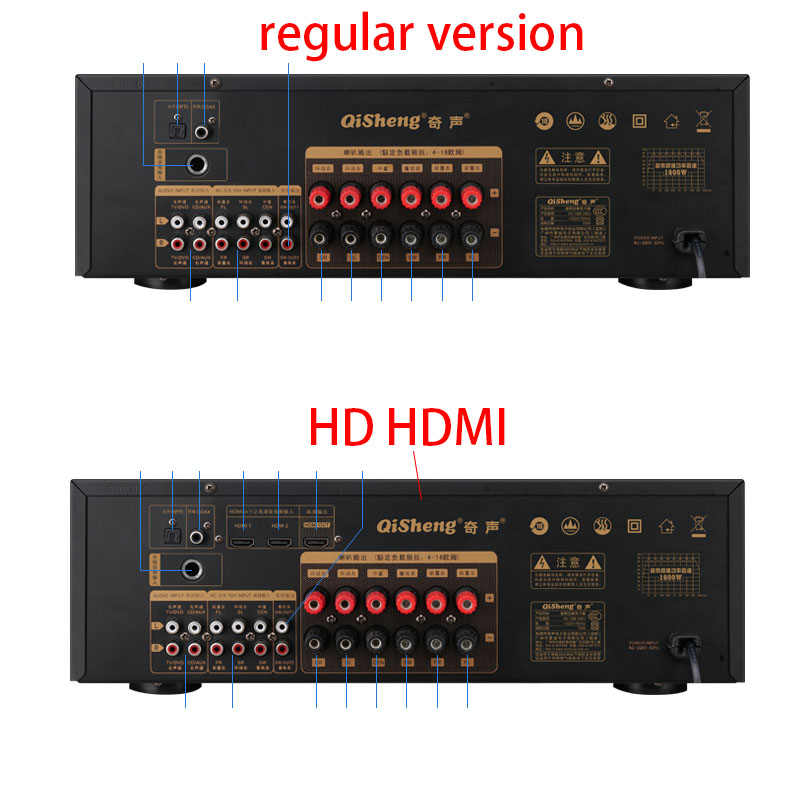 1600W Home Bluetooth 5.1 Ampli - Home Cinema Dolby Atmos 7.1 recensie en prijs