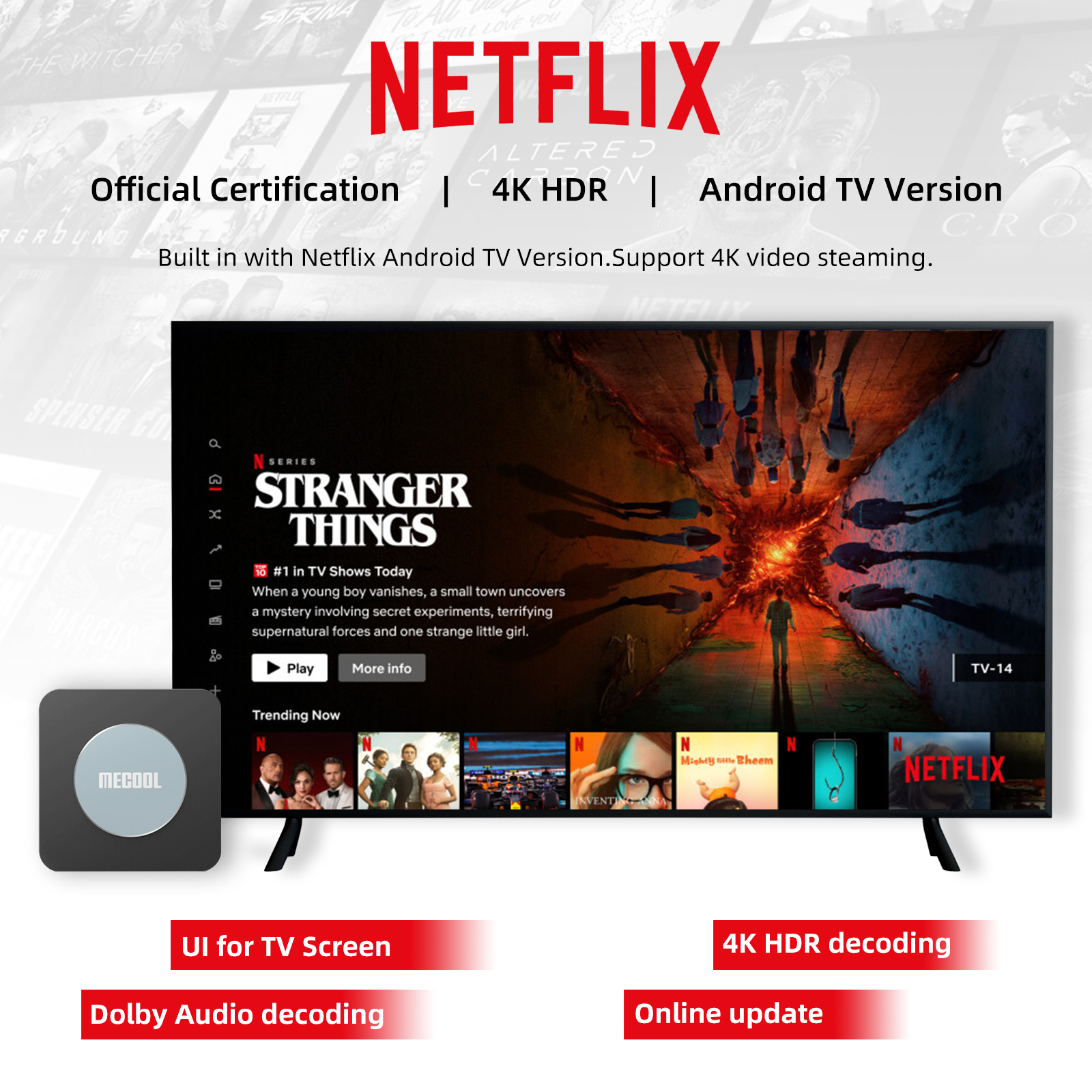 MECOOL TV Box Android TV KM2 P - Home Cinema Media Player recensie en prijs