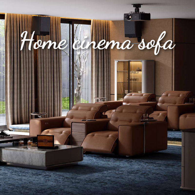 Top-grain Leather Electric Sof - Home Cinema Room Size recensie en prijs
