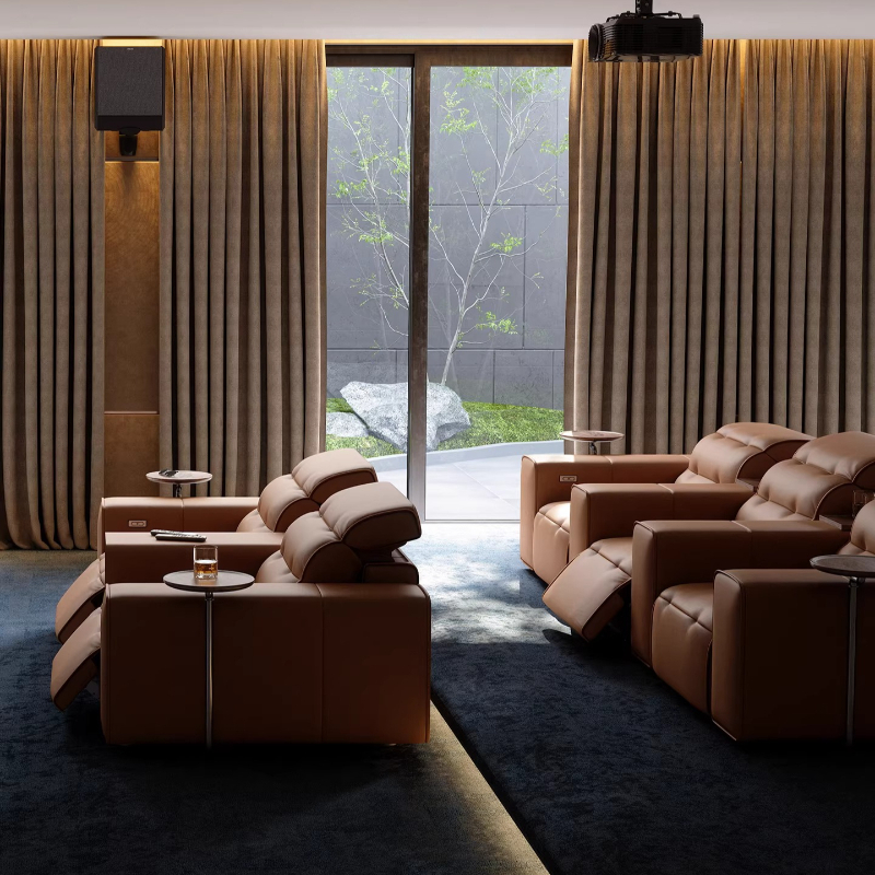 Top-grain Leather Electric Sof - Home Cinema Room Size recensie en prijs