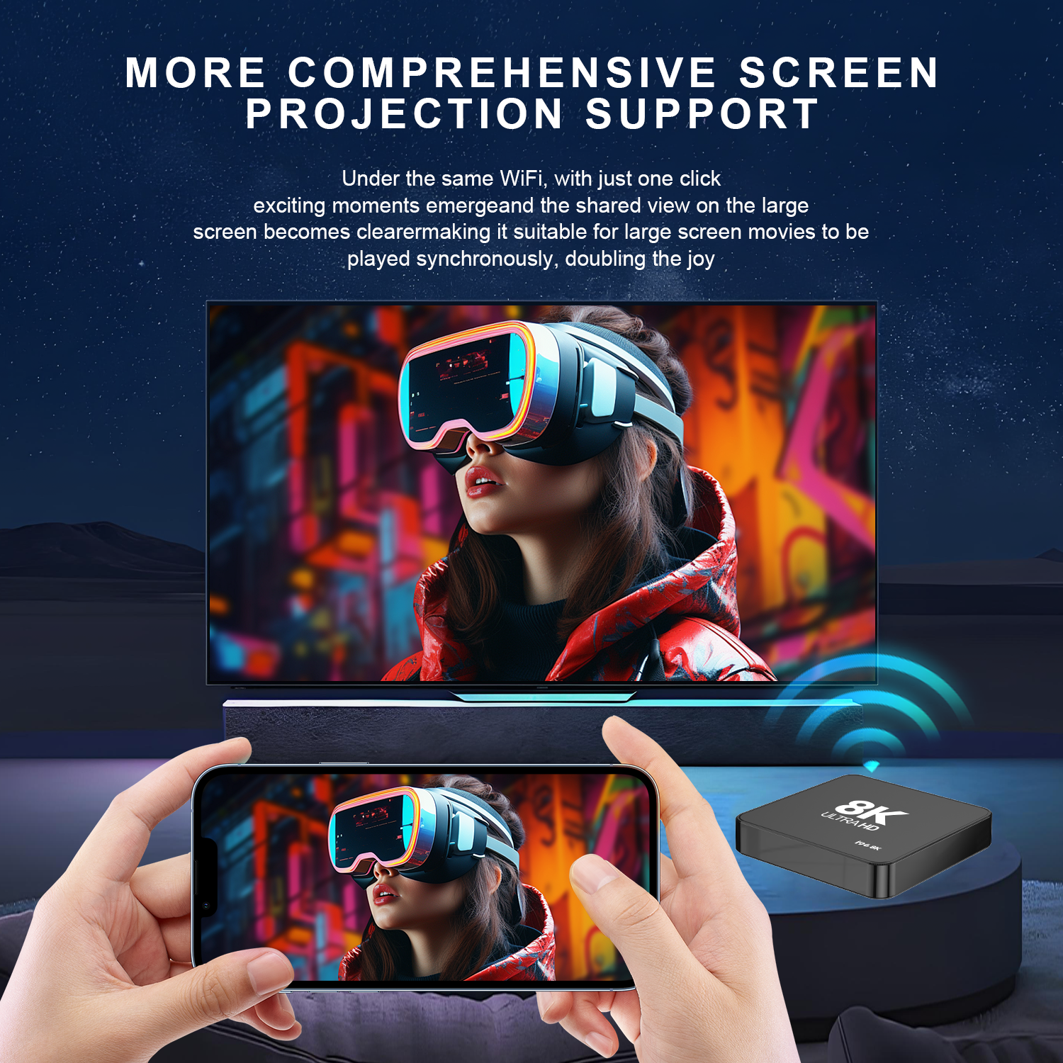 Velec Smart Android 14 8+128 T - Home Cinema Media Player recensie en prijs