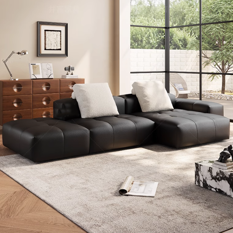 Nordic Leather Compressed Sofa - Home Cinema Luxury recensie en prijs