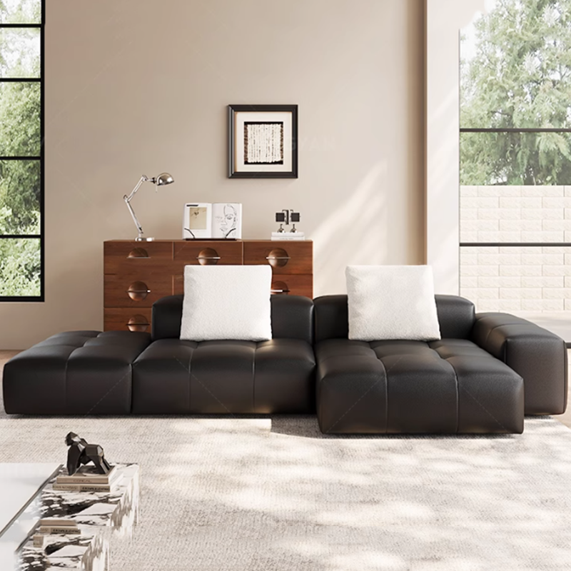 Nordic Leather Compressed Sofa - Home Cinema Luxury recensie en prijs