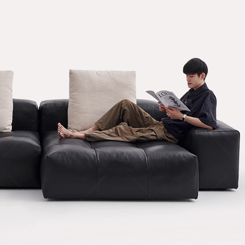 Nordic Leather Compressed Sofa - Home Cinema Luxury recensie en prijs