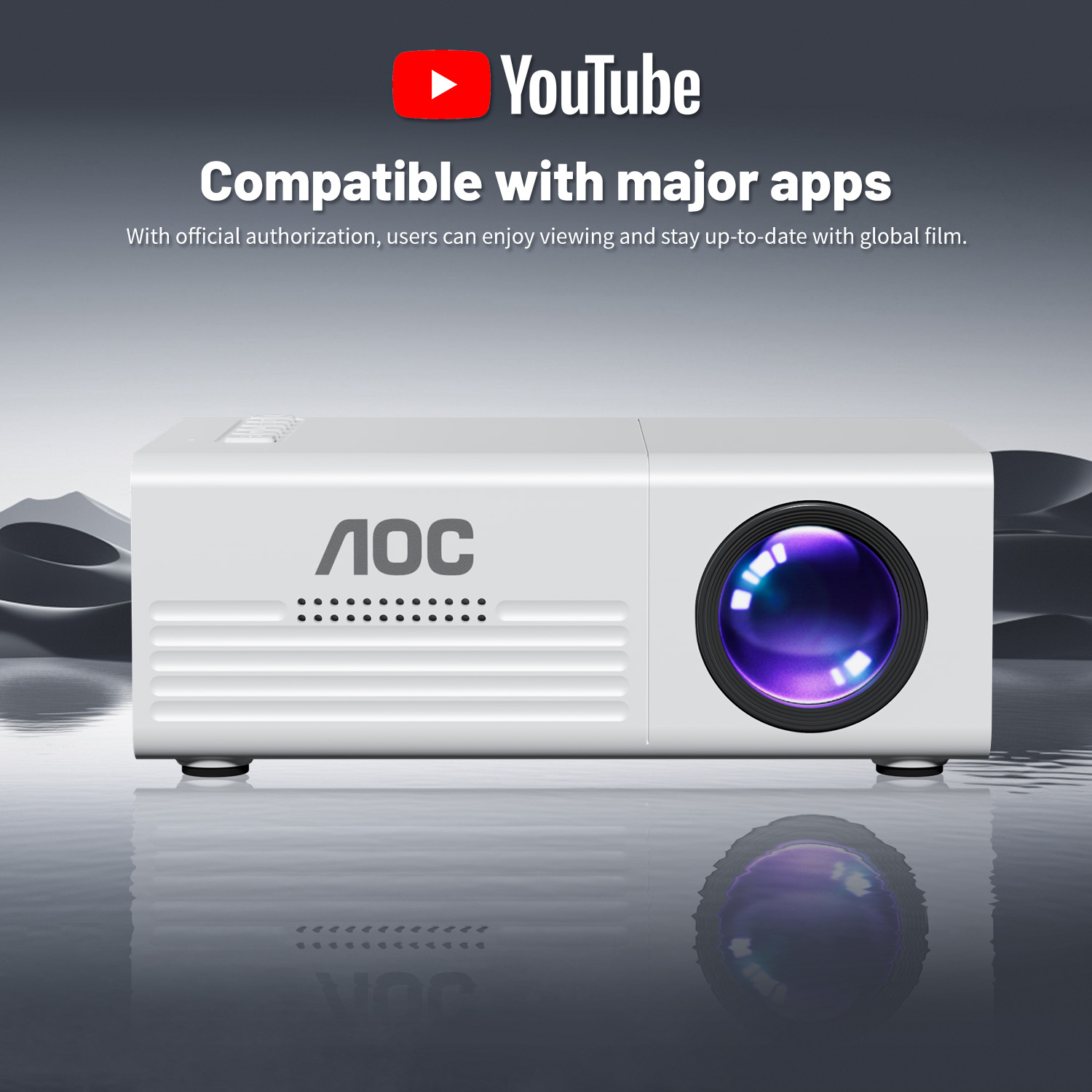AOC Mini Projector TFT LCD Wif - Home Cinema Media Player recensie en prijs