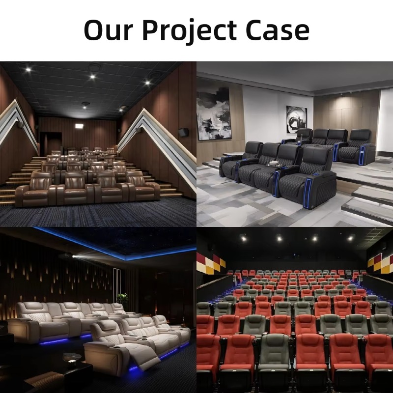 Luxury Manual Cinema Sofas Rec - Home Cinema Luxury recensie en prijs