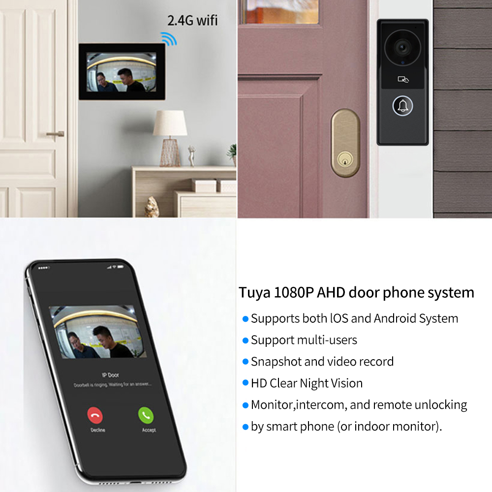 7/10 Inch Video Intercom 1080P - Home Cinema Kit recensie en prijs