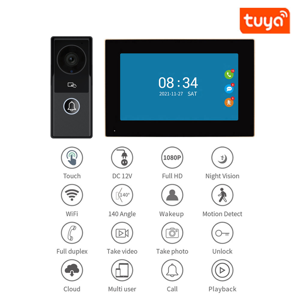 7/10 Inch Video Intercom 1080P - Home Cinema Kit recensie en prijs