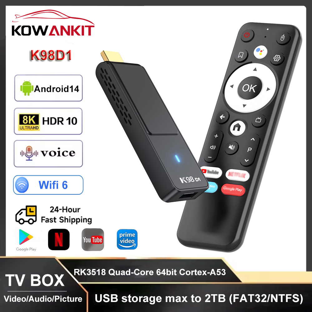 Android TV Stick K981D Android - Home Cinema Media Player recensie en prijs