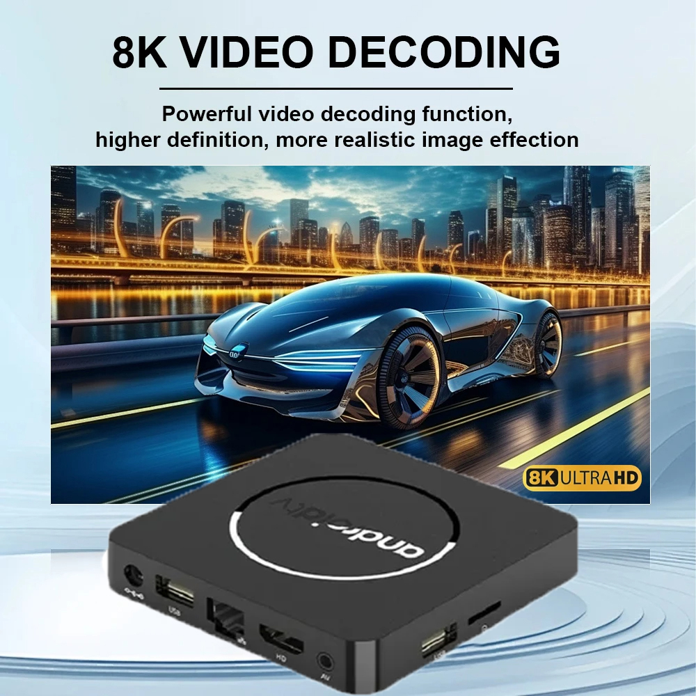 Android 14 Smart TV Box Q10 Al - Home Cinema Media Player recensie en prijs