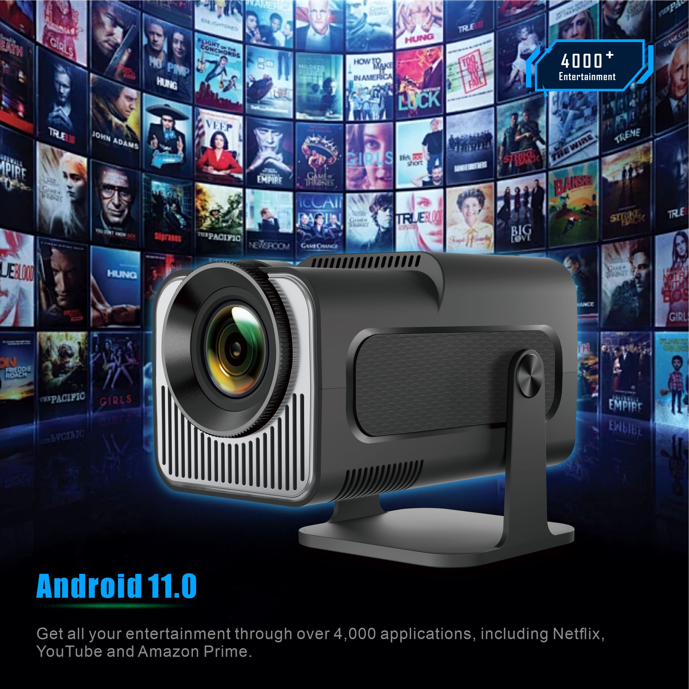 Salange HY320 Mini Projector 7 - Xiaomi Home Cinema recensie en prijs
