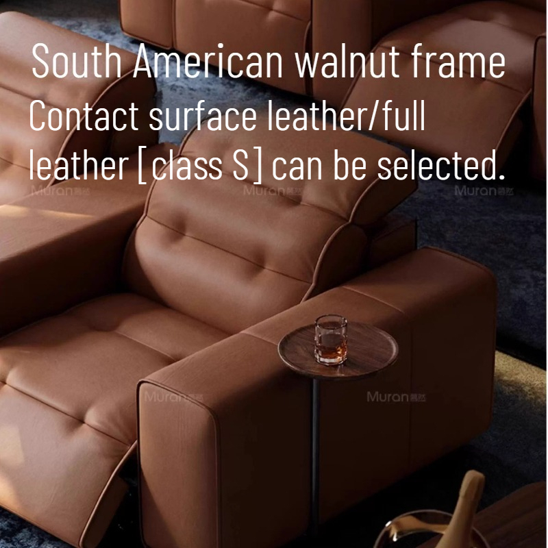 Top-grain Leather Electric Sof - Home Cinema Room Size recensie en prijs