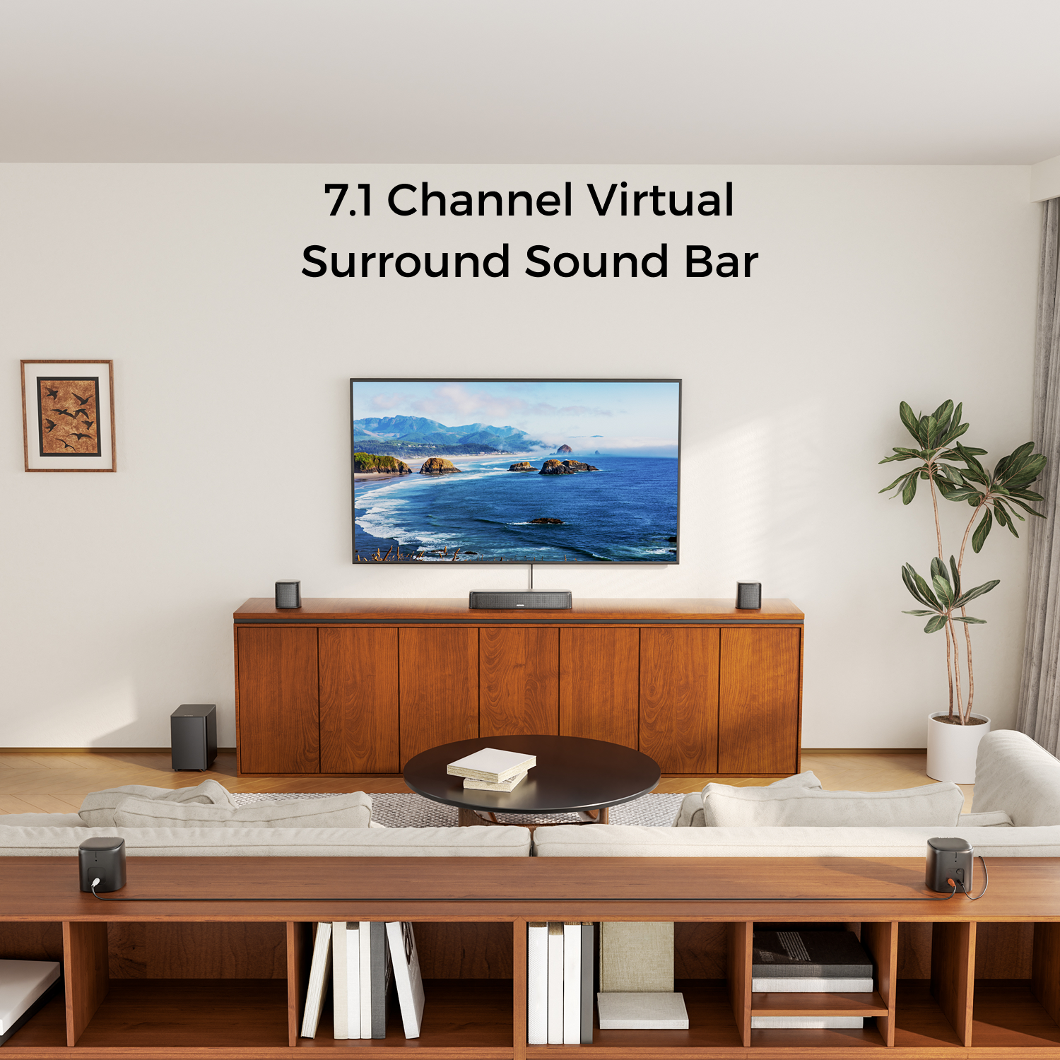 ULTIMEA 7.1 Channel Sound Bar  - Home Cinema Audio System recensie en prijs