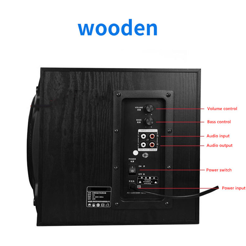 S909 Mini Wireless Wooden Spea - Home Cinema Wireless Speakers recensie en prijs