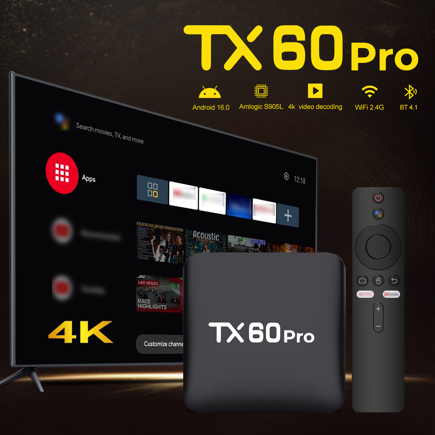 Velec Android 16 TV Box 16+256 - Home Cinema Media Player recensie en prijs