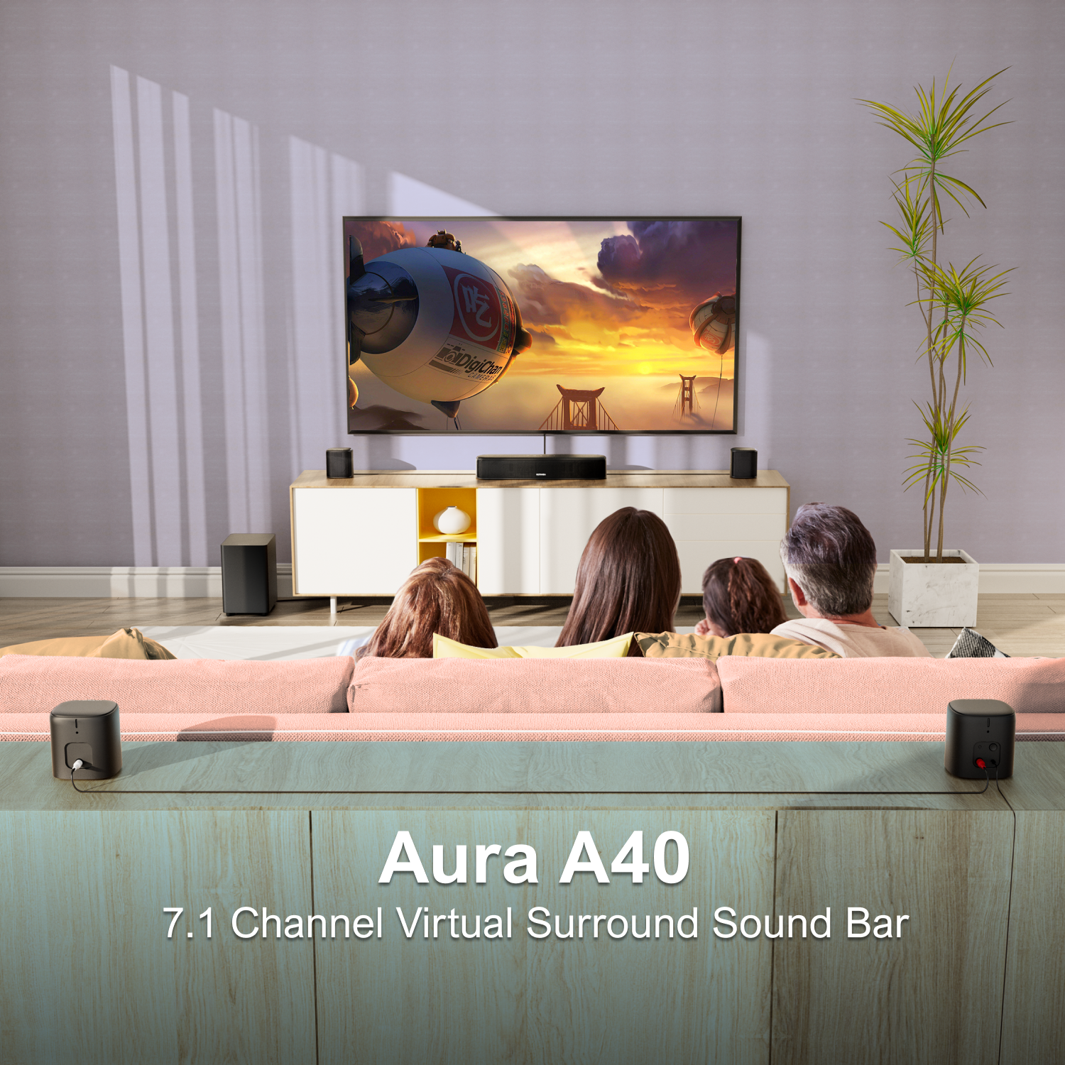 ULTIMEA 7.1CH Virtual Surround - Home Cinema Dolby Atmos 7.1 recensie en prijs