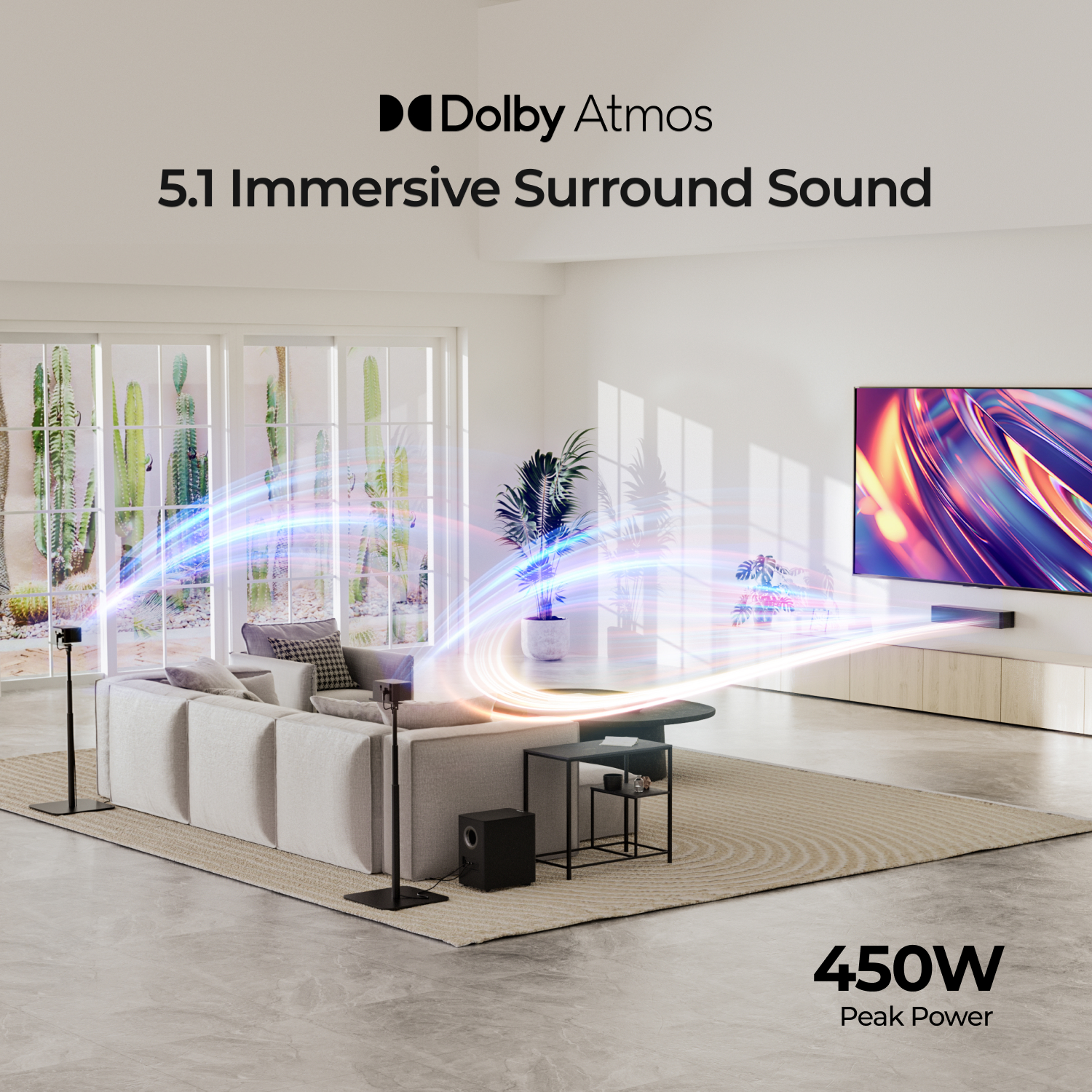 ULTIMEA Poseidon M4T Soundbar  - Home Cinema Dolby Atmos 7.1 recensie en prijs