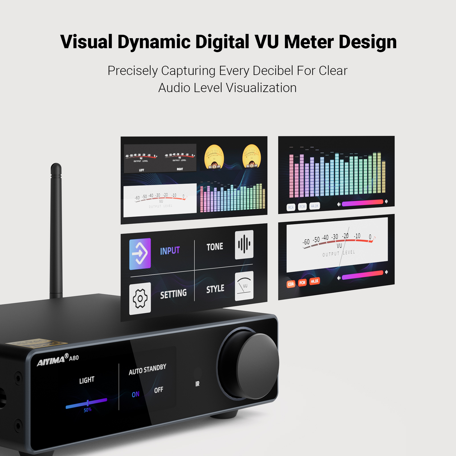 AIYIMA A80 Upgraded TPA3255 PF - Home Cinema Dolby Atmos 7.1 recensie en prijs