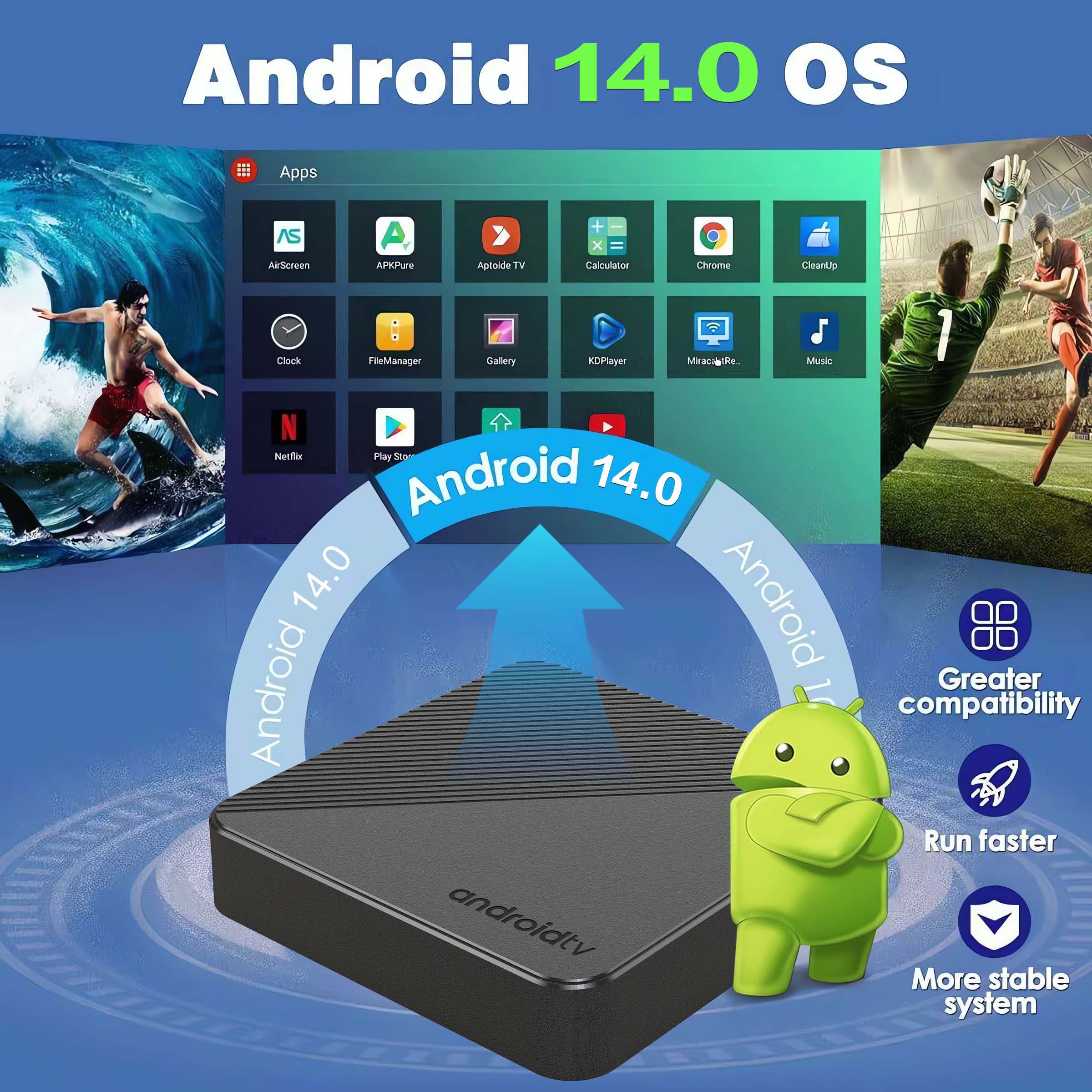 Android14 TV Box Smart Home th - Home Cinema Media Player recensie en prijs