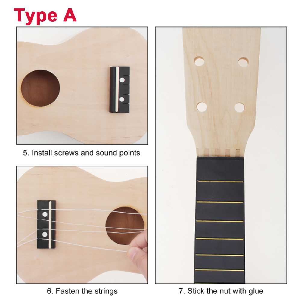 DIY Ukulele  21 Inch  Kit Deer - Home Cinema Kit recensie en prijs