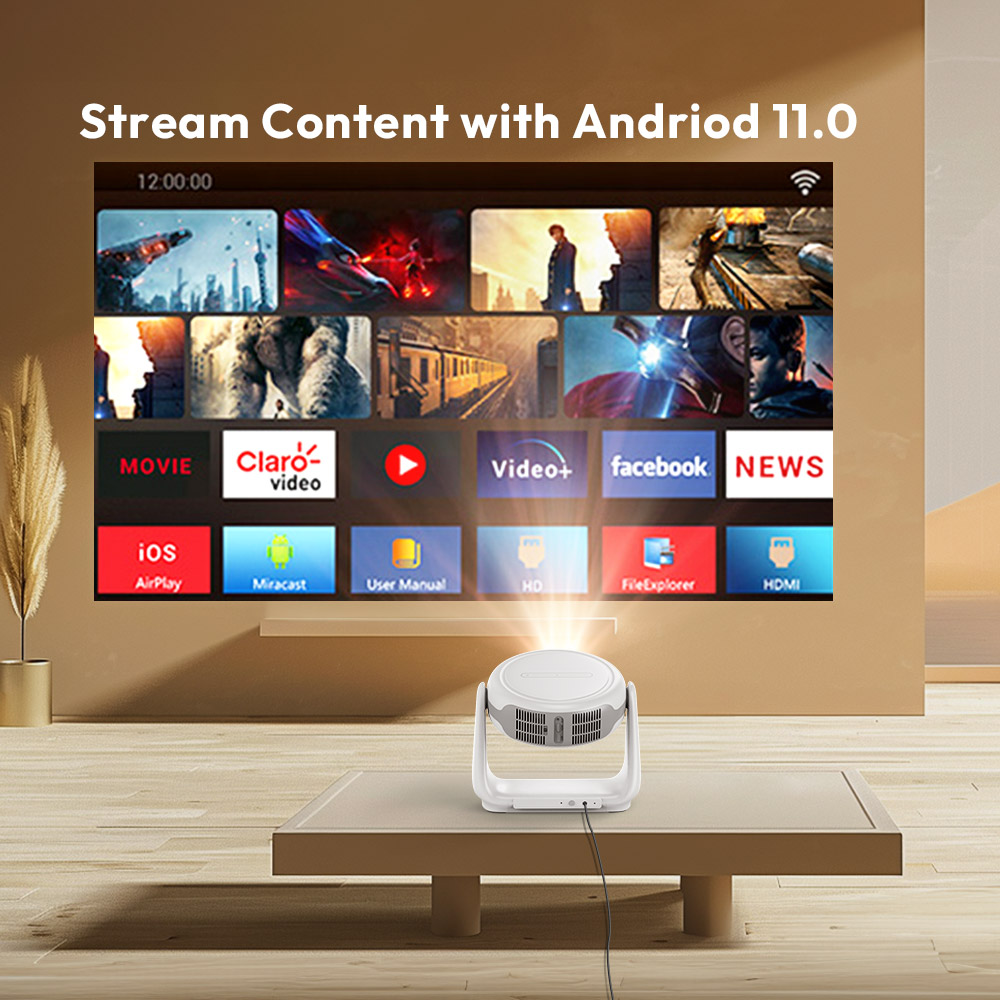Vevshao A10 Smart 1080P Projec - Home Cinema Kit recensie en prijs