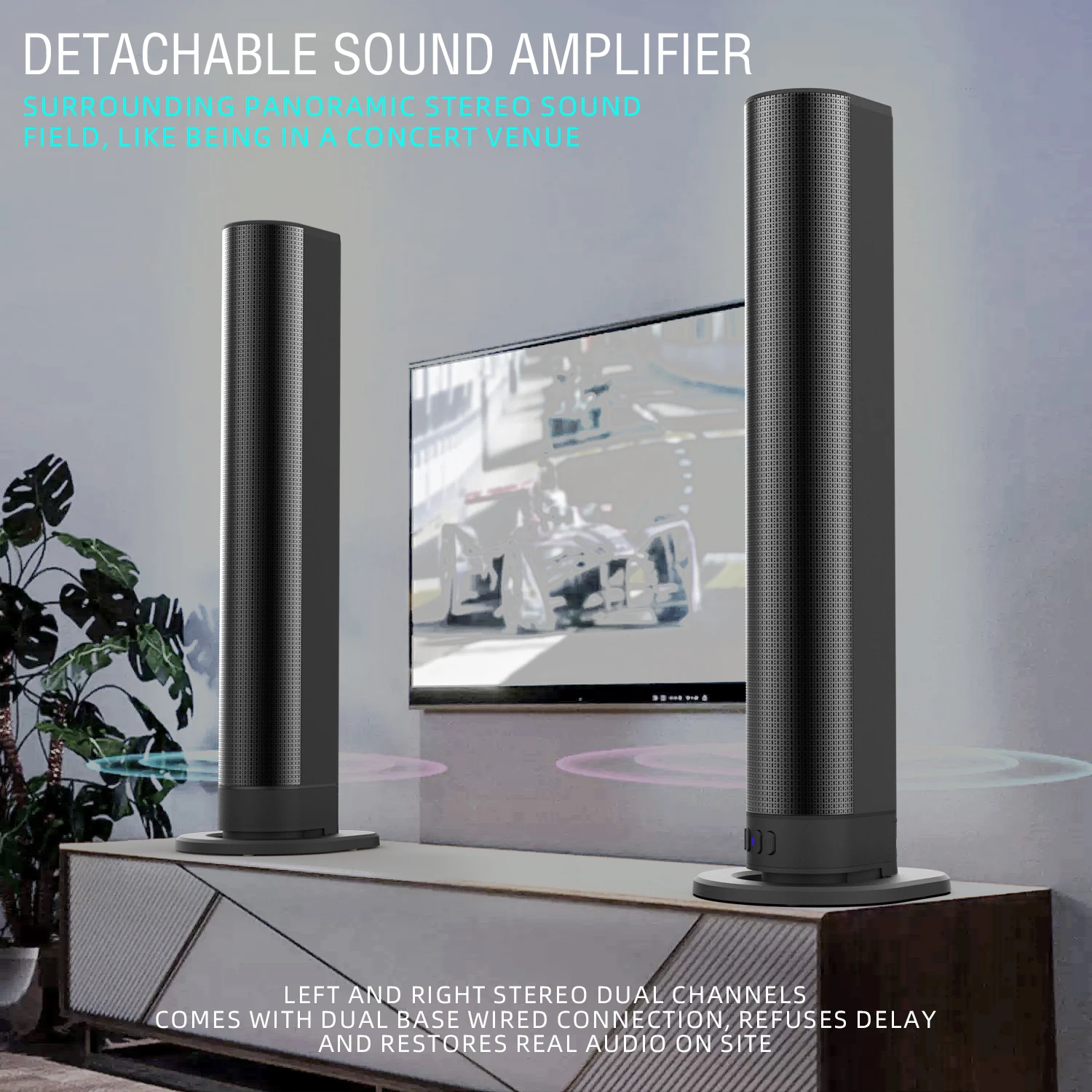 FM Soundbar TV Bluetooth Speak - Home Cinema Wireless Speakers recensie en prijs