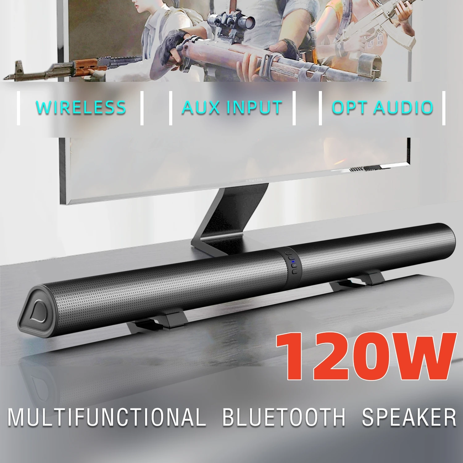 FM Soundbar TV Bluetooth Speak - Home Cinema Wireless Speakers recensie en prijs